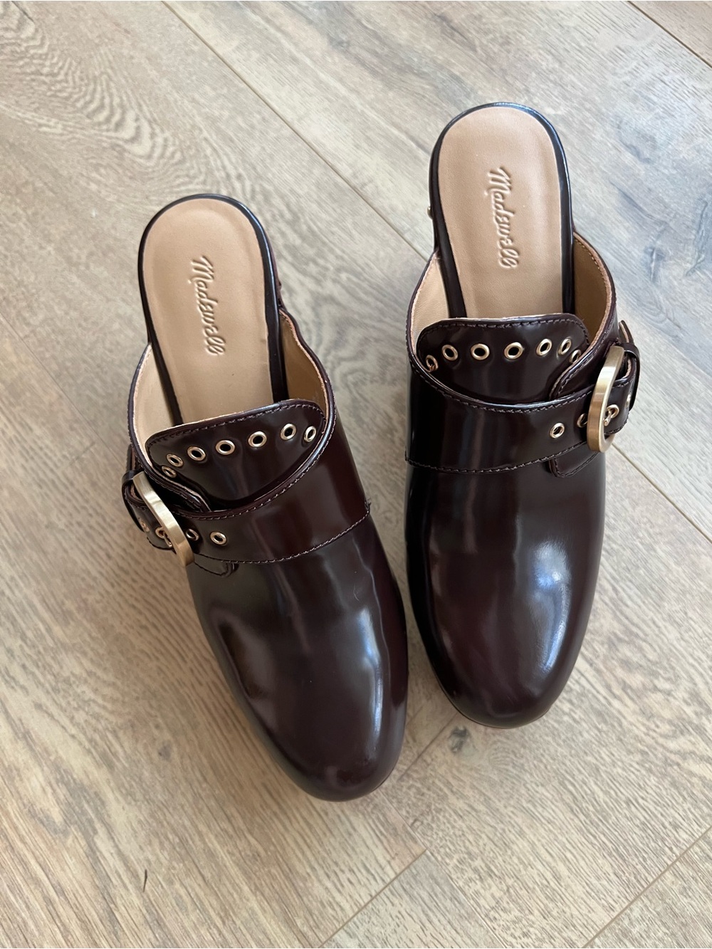 Madewell The Wes Buckle Strap Clog